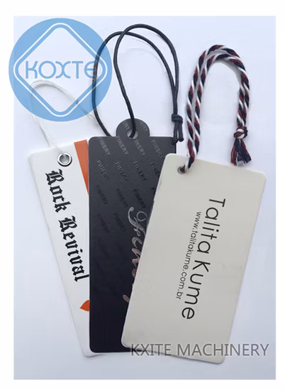 Бирка для одежды Бирка для одежды из крафт-бумаги Сертификат Цветная карта Этикетка для одежды