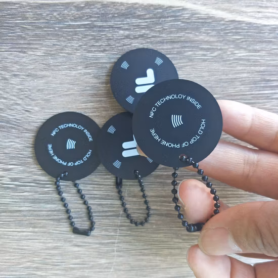 Url Programmable NFC Circle Hangtag