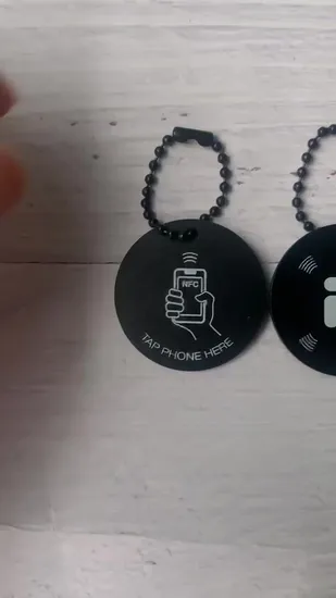 Url Programmable NFC Circle Hangtag
